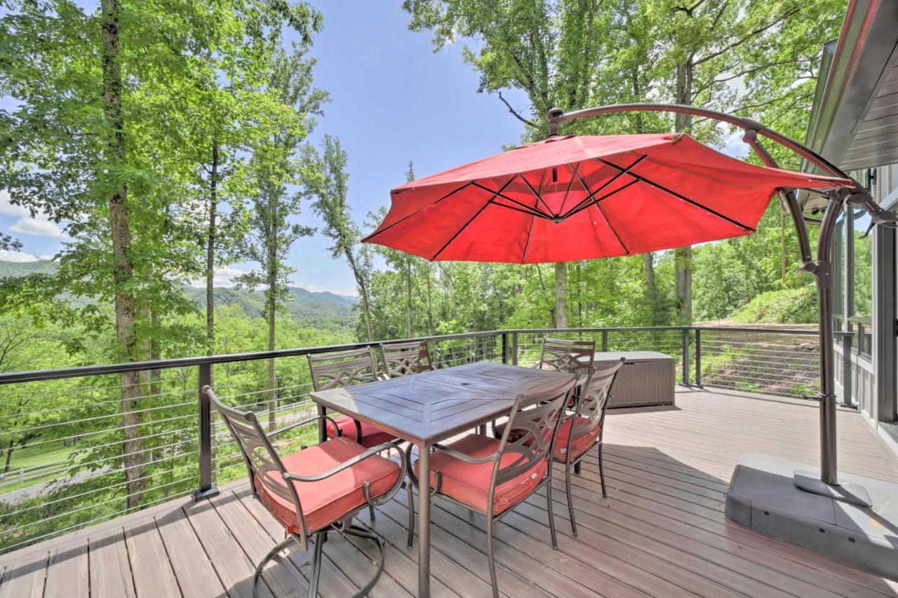 Remote Smoky Mtn Escape With Views And Trail Access! Villa Cullowhee Exterior photo