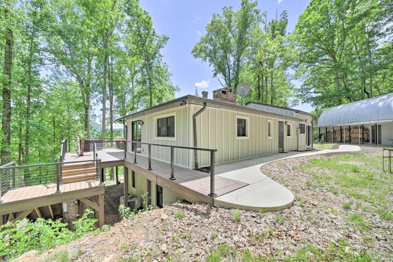 Remote Smoky Mtn Escape With Views And Trail Access! Villa Cullowhee Exterior photo