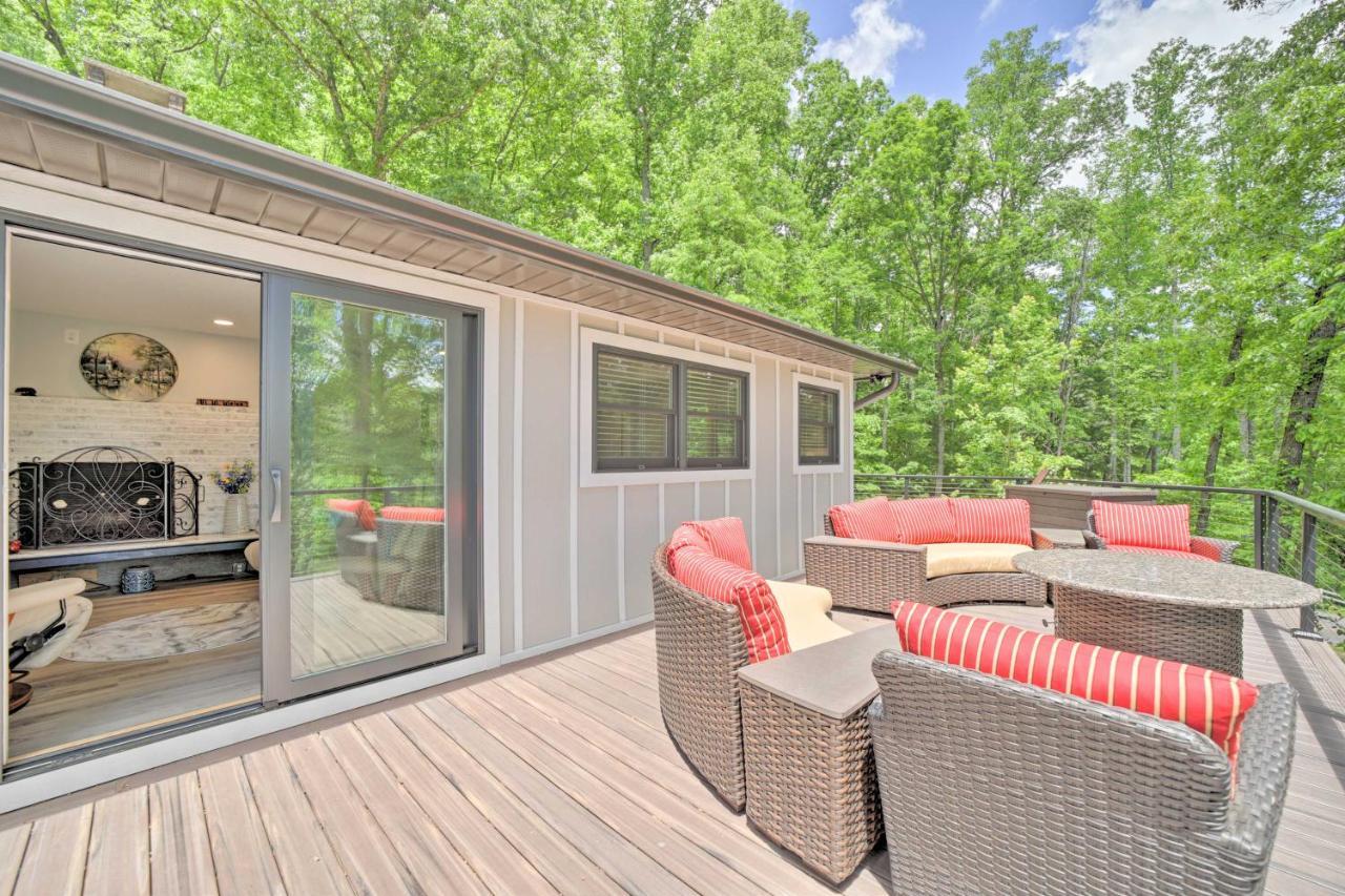 Remote Smoky Mtn Escape With Views And Trail Access! Villa Cullowhee Exterior photo